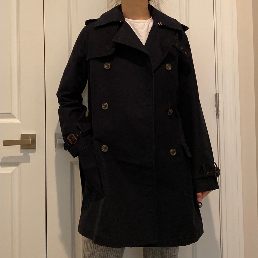 Tommy Hilfiger navy blue trench coat